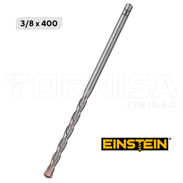 BROCAS PASAMURO PARA CONCRETO, 3/8" x 400 - EINSTEIN® PREMIUM