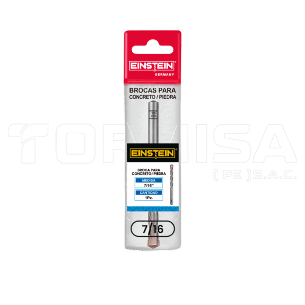 BROCAS PARA CONCRETO, 7/16" - EINSTEIN® PREMIUM